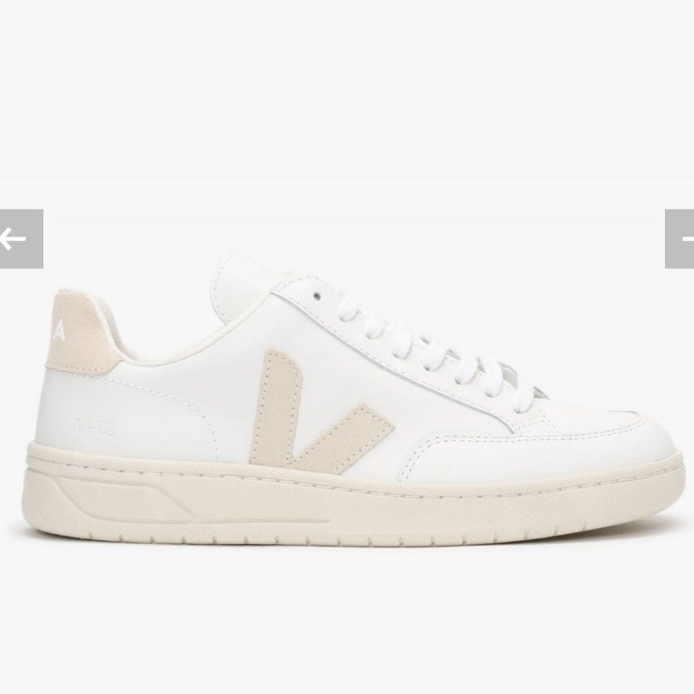 Veja V-12 leather sneakers